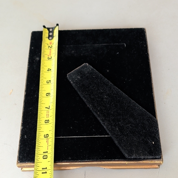 Retro Wood Gilded Photo Picture Frame Old Money Chic Fits 5x7 Pictures - Picture 5 of 6